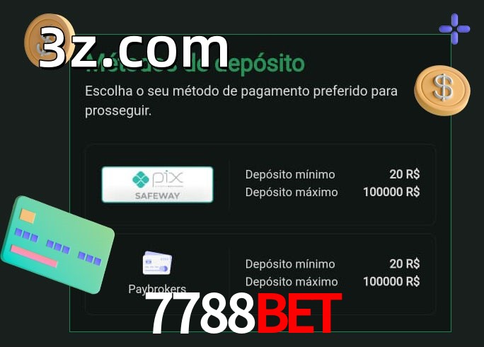 O cassino 7788BETbet oferece uma grande variedade de métodos de pagamento