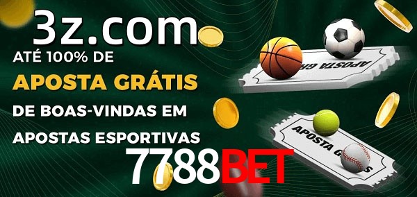 7788BETbet Ate 100% de Aposta Gratis